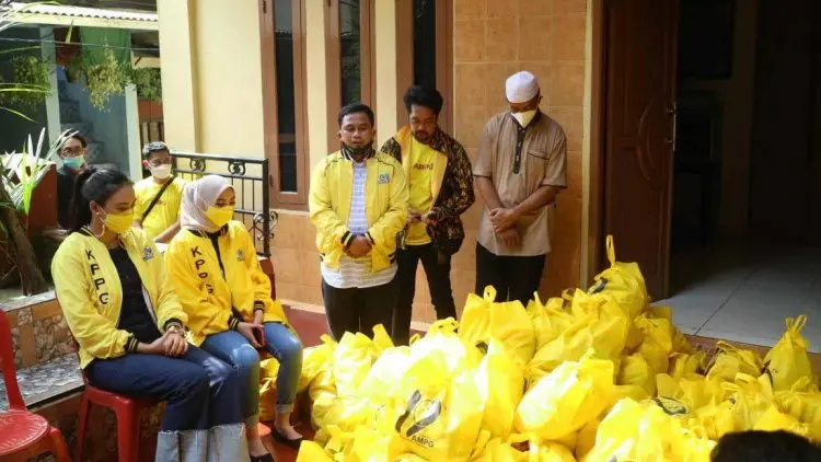 Golkar Kota Bogor Gencarkan Kegiatan Sosial untuk Panaskan Mesin Partai