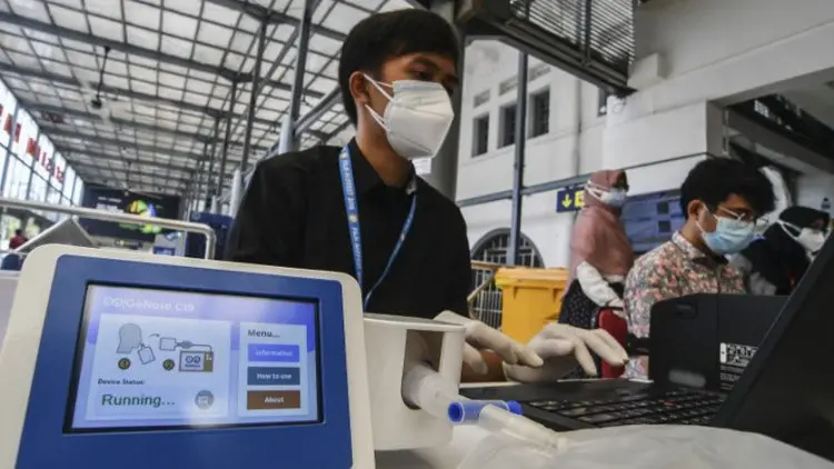 Stasiun Gambir Mulai Layani Pemeriksaan GeNose C19