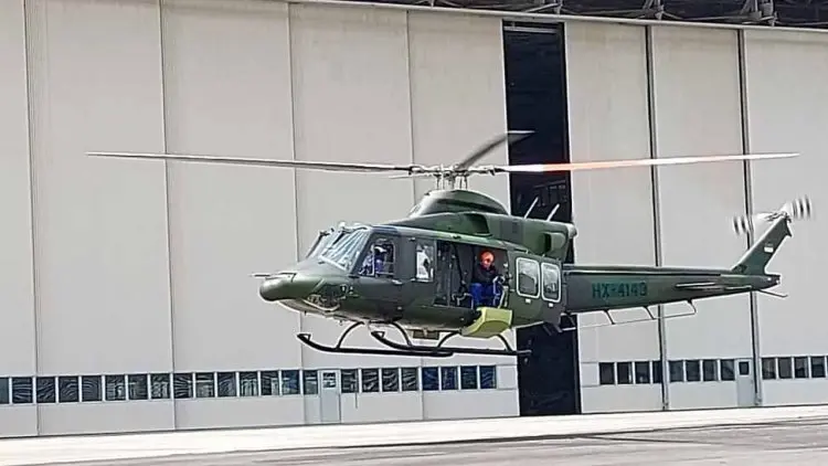 PT DI Kirimkan Helikopter Bell 412EPI Ketiga Pesanan Kemenhan