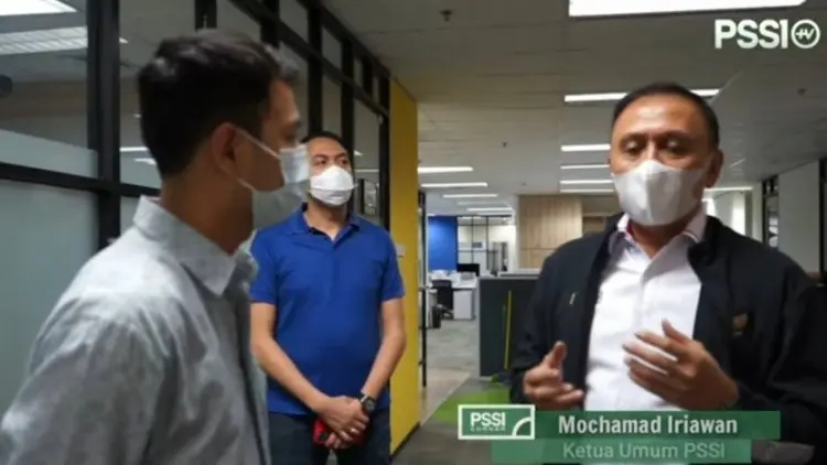 Raffi Ahmad Sambangi PSSI Dukung Piala Menpora