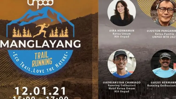YPI dan IKA Unpad Gelar "Manglayang Trail Running 2021"