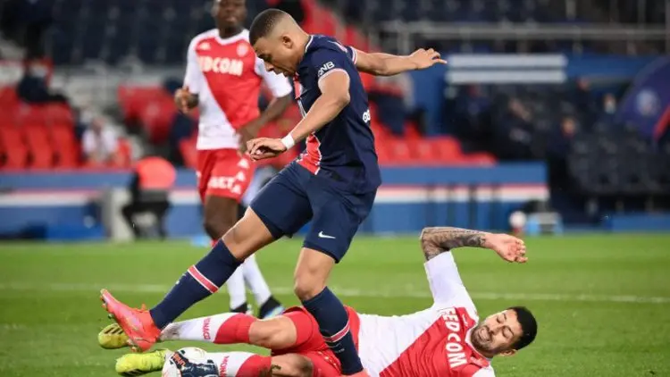 PSG Kalah dari Monaco 2-0 di Kandangnya Sendiri