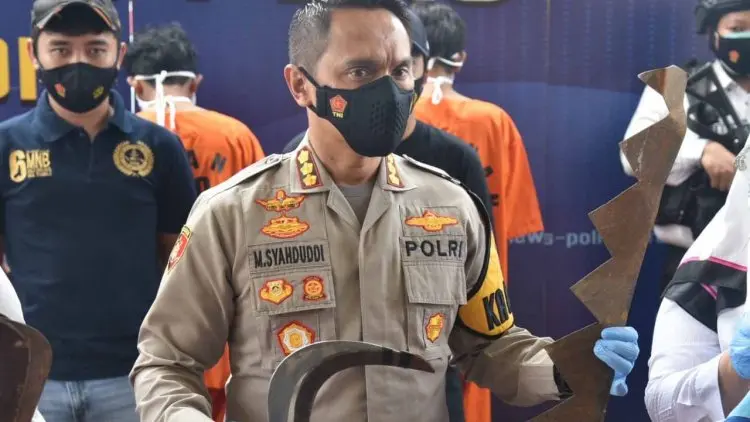 Polresta Cirebon Bekuk Empat Anggota Geng Motor