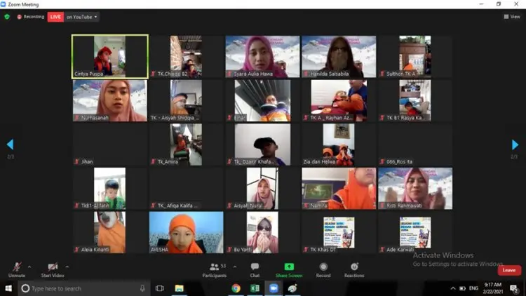 TK DT Ajarkan Program Santri Keren Masa Pandemik