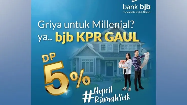 KPR Gaul Bjb, Kemudahan Kalangan Milenial untuk Miliki Rumah