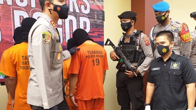 Operasi Jaran, Pelaku Curanmor dan Penadahnya Diringkus Polres Bogor