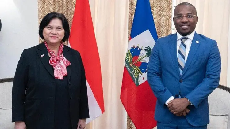Dubes RI Serahkan Surat Kepercayaan kepada Pemerintah Haiti