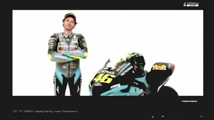 Rossi Resmi Kenakan Seragam Petronas Yamaha SRT