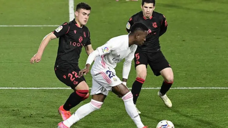Real Madrid Ditahan Imbang Real Sociedad 1-1