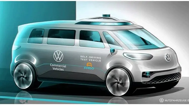 Mobil Komersial Listrik Tanpa Sopir VW Hadir 2022