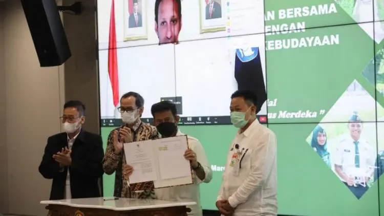 Mentan Gandeng Mendikbud Nadiem Siapkan SDM Pertanian