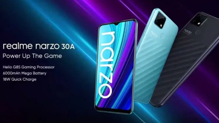 Realme Narzo 30A Resmi Dibanderol Rp1,8 Juta di Indonesia