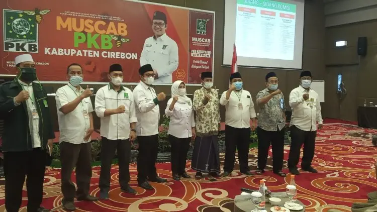 Hasan Basori Ketua DPC PKB Kabpaten Cirebon, M Luthfi Tumbang