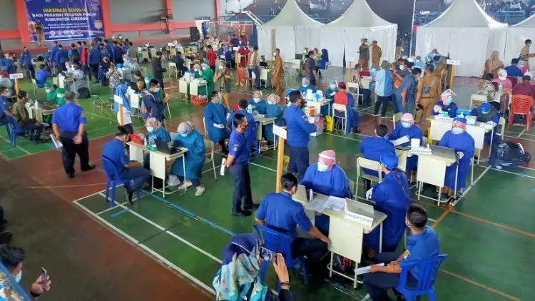 Vaksinasi Covid-19 untuk 3500 Pegawai Pemkab Cirebon Dimulai Hari Ini
