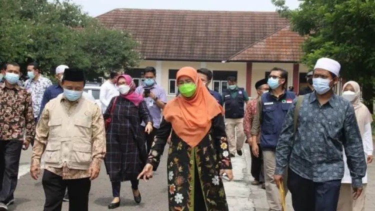 DPRD Jabar Tinjau Penanganan Covid-19 di Pesantren Assyifa Subang