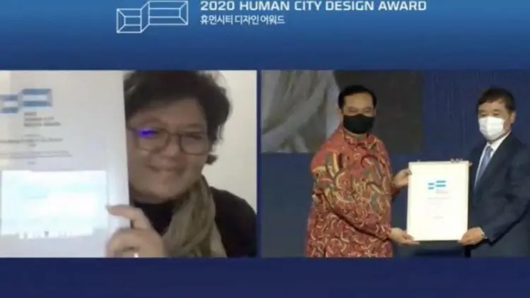 Indonesia Raih Finalis "Human City Design Awards" 2020 di Korsel