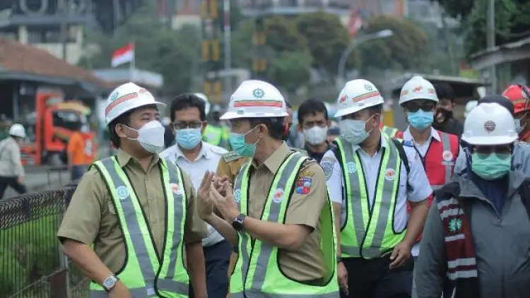 Pembangunan Jalur Rel Ganda Bogor-Sukabumi Capai 75 Persen