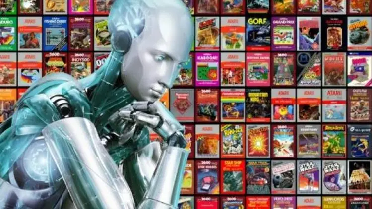 AI Lampaui Skor Manusia Mainkan Game Era 1980-an