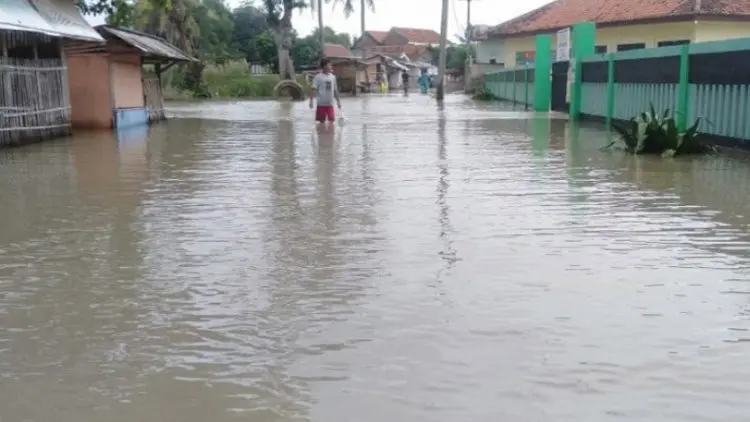 Tiga Desa Masih Dilanda Banjir di Kabupaten Bekasi