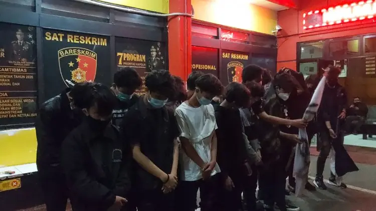 Konvoi Meresahkan Masyarakat, Belasan Remaja Diamankan Polisi