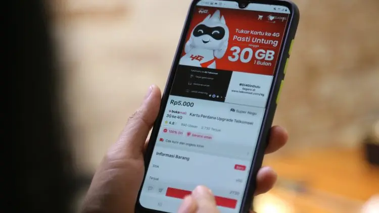 Pelanggan Telkomsel Kini Bisa Upgrade ke Kartu uSIM 4G  melalui E-commerce