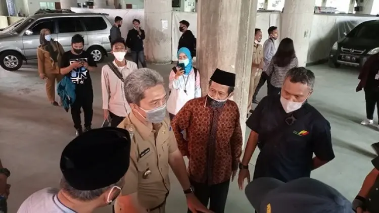 Dedie Minta Proyek Masjid Agung Kota Bogor Dirampungkan Segera