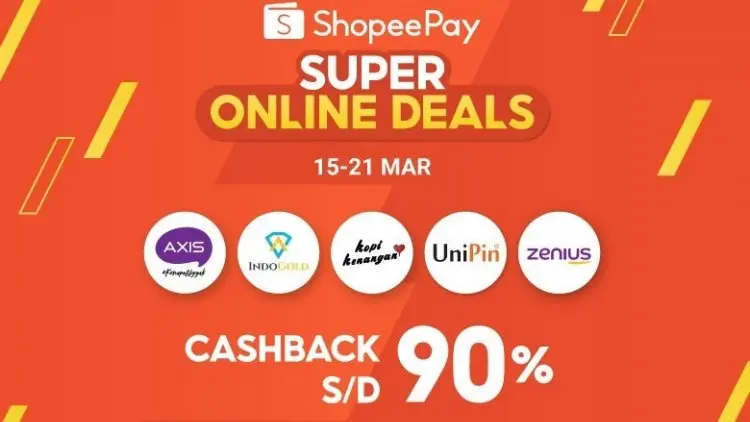 Promo Cashback Hingga 90 Persen