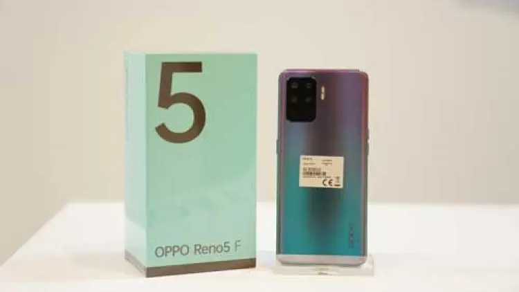 Begini Tampilan Desain OPPO Reno5 F di Indonesia
