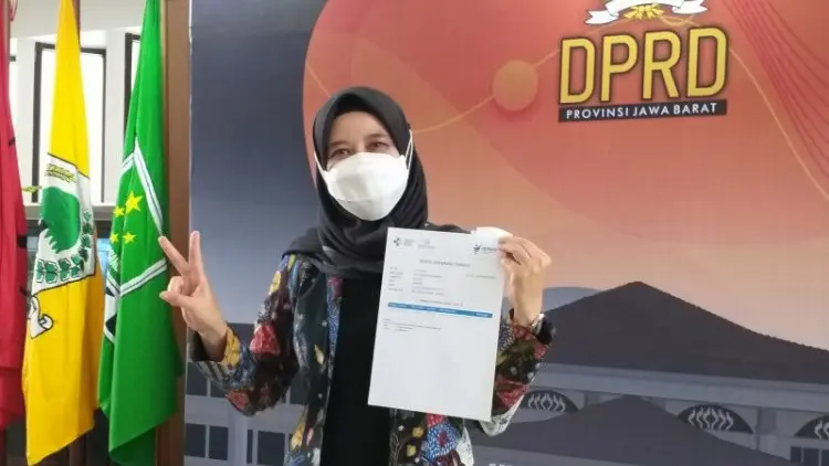 Wakil Ketua DPRD Jabar Tak Rasakan Pegal Usai Divaksin