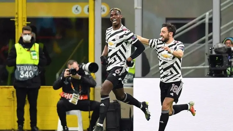 Pogba Antar MU Lewati Milan Menuju Perempat Final Liga Europa
