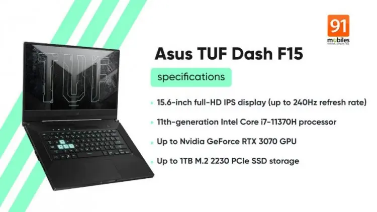 ASUS Rilis Laptop Gaming TUF Dash F15