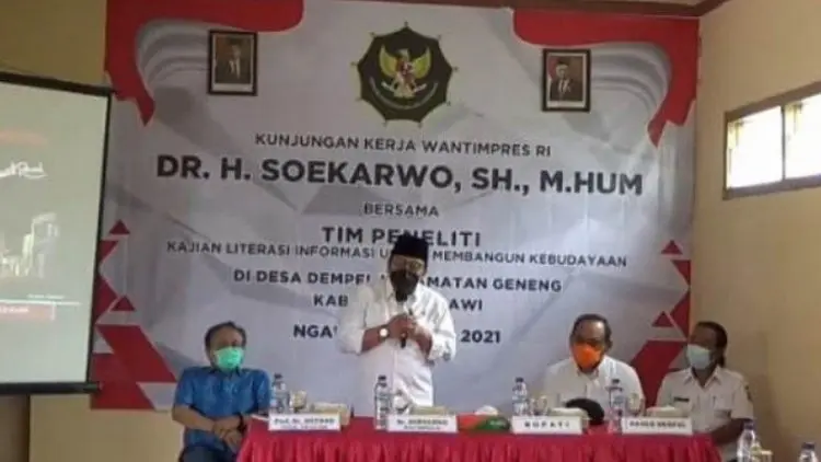 Wantimpres Soekarwo Apresiasi Penggunaan Teknologi digital di Ngawi