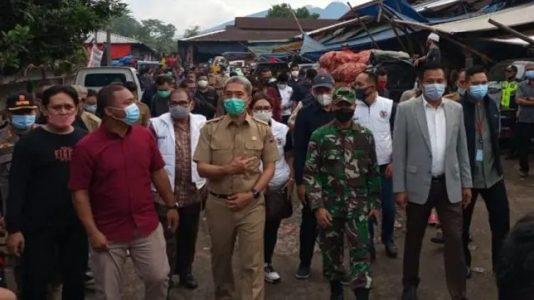 Ambil Alih Pengelolaan Pasar Tekum Tahun Ini, Pungli dan Pelanggaran Lainnya Dilaporkan ke Aparat