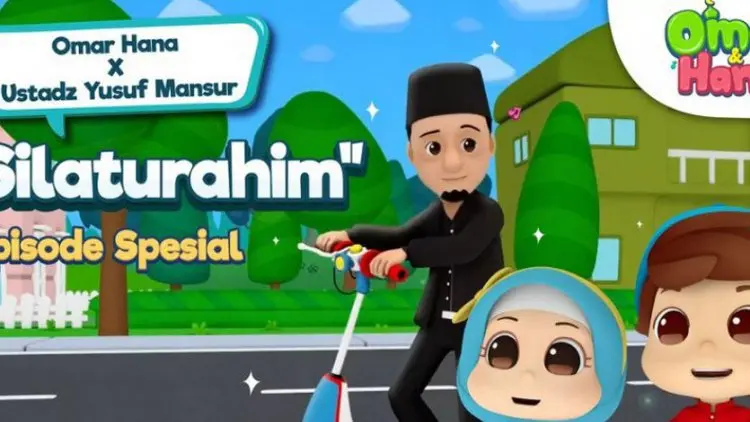 Animasi "Omar & Hana" Kolaborasi dengan Ustaz Yusuf Mansur