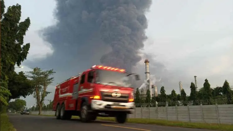 20 Orang Terluka Akibat Kebakaran Pertamina Balongan