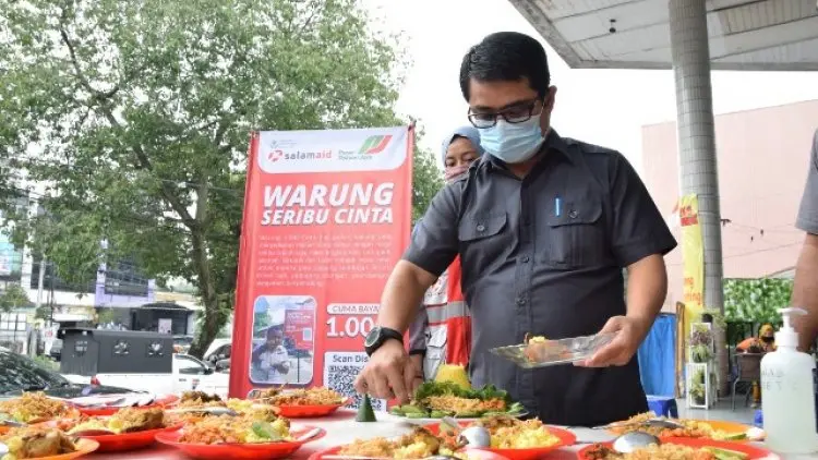 Bersantap di Warung Seribu Cinta, Makan Enak Sambil Berinfak