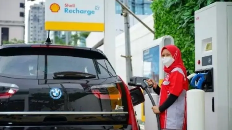 Shell Indonesia Perkenalkan SPKLU Pertama