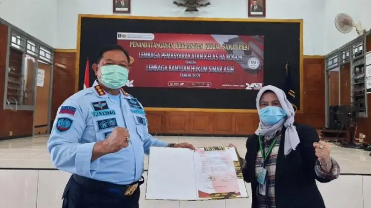 Bantu Masyarakat Kurang Mampu, Lapas Bogor Sediakan Pos Bantuan Hukum
