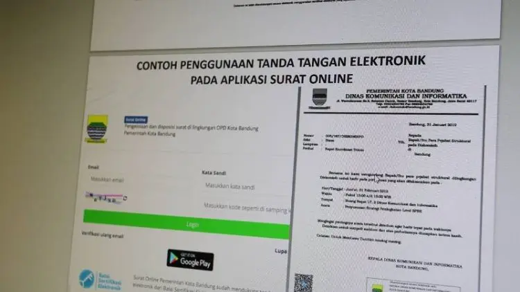 Mudahkan Pelayanan, Kota Bandung Manfaatkan Teknologi 
