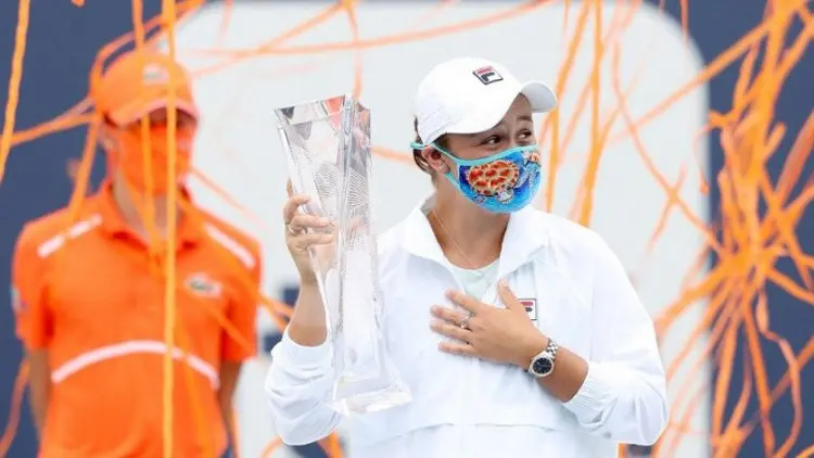 Miami Open: Barty Pertahankan Gelar melalui Menang WO