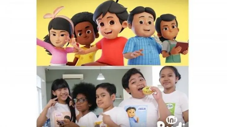 Serial Animasi Ini Budi Soal Sahabat Lima Anak