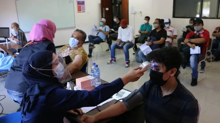 1.075 Dosen dan Pegawai Tel-U Divaksin Tahap Pertama