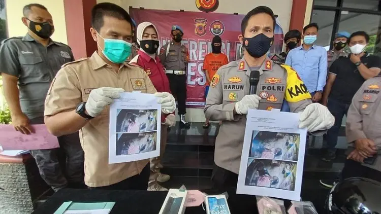 Polres Bogor Ringkus Pelaku Begal Ponsel Milik Penyandang Disabilitas