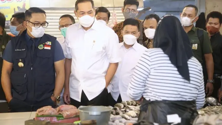 Foto: Kunjungan Kerja Mendag ke Pasar