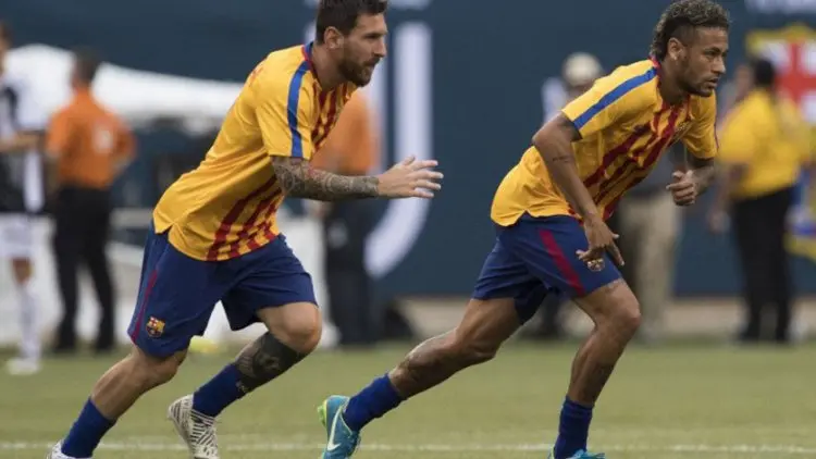 Messi Goda Neymar agar Kembali ke Barcelona