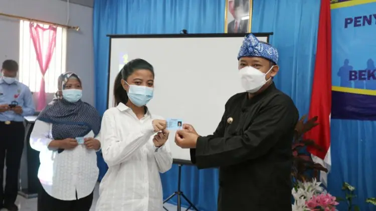 282 Warga Binaan Lapas Perempuan Kelas II Mendapat E-KTP