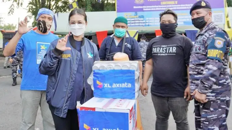 XL Axiata Sebar Bantuan dan Layanan Gratis di NTT dan Jatim