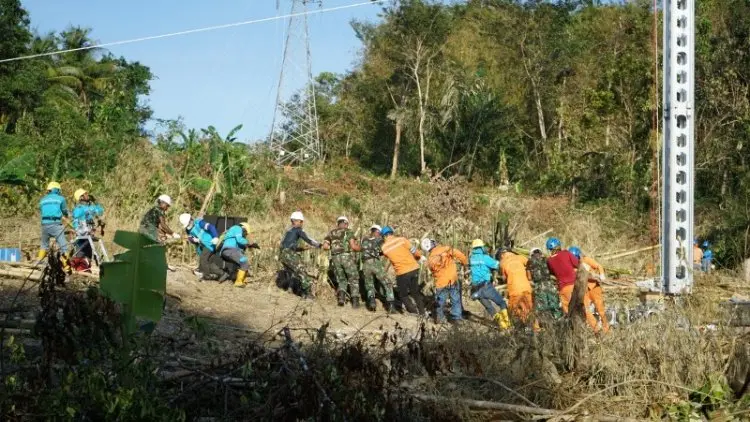 PLN Berhasil Membangun Tower Emergency di Pulau Timor NTT