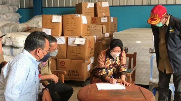 Mensos Risma Minta Gudang Logistik Harus Dikelola secara Digital