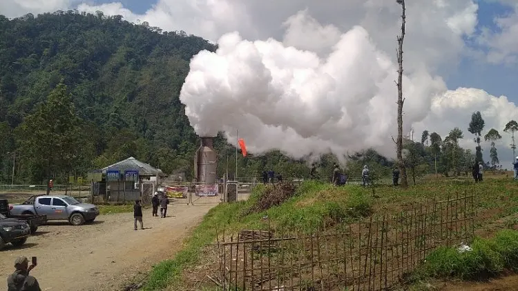Warga Pangalengan Panik Suara Gemuruh dari Sumur Panas Bumi PLTP Wayang Windu
